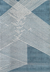 Blue Beige Diagonal Lines 