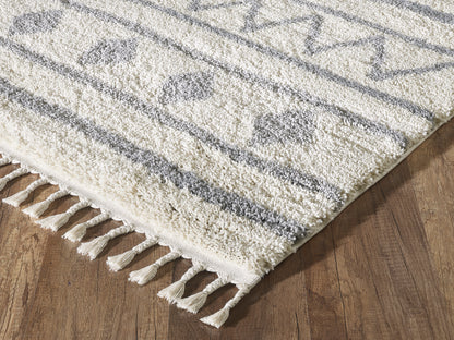 Moroccan Nomadic Ivory Black