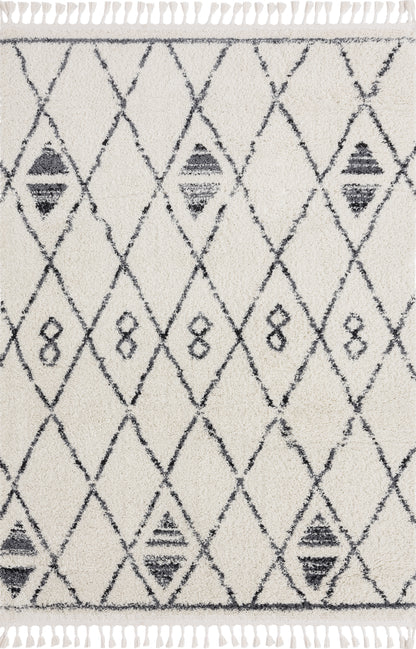 Cream Grey Multi Diamond