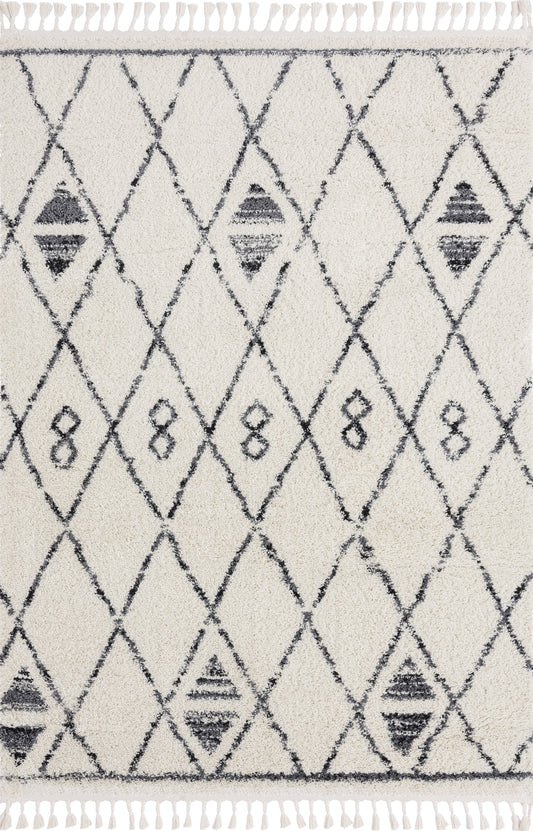 Cream Grey Multi Diamond