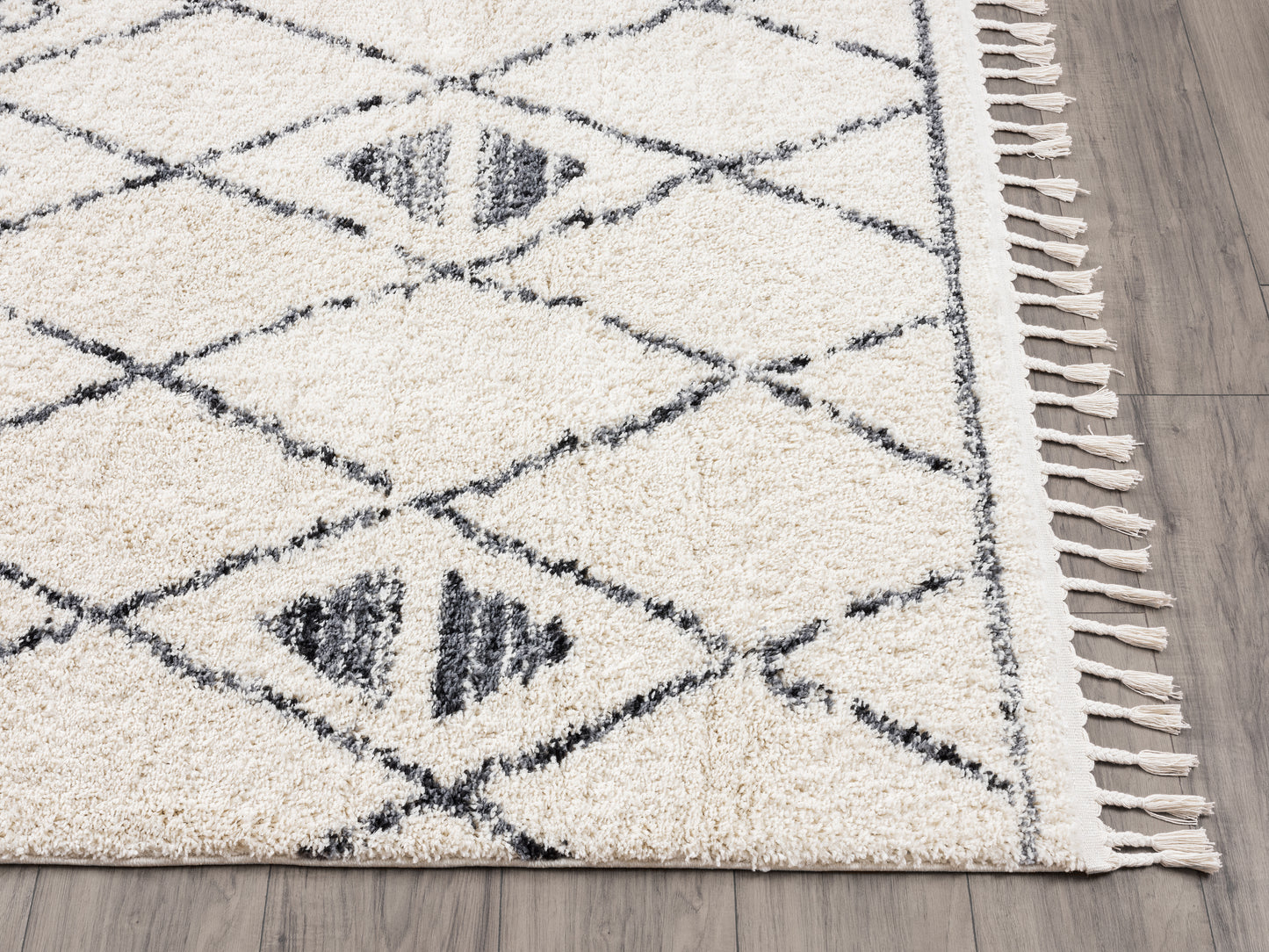 Cream Grey Multi Diamond