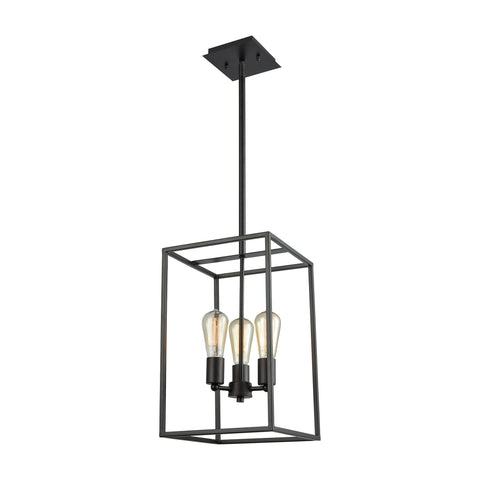 Williamsport 3 Light Chandelier In Oil Rubbed Bronze