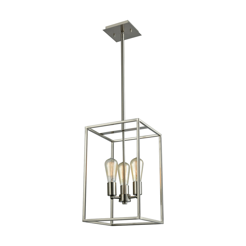 Williamsport 3 Light Chandelier In Oil Brushed Nickel