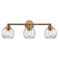 Astoria 25'' Wide 3-Light Vanity Light - Satin Gold