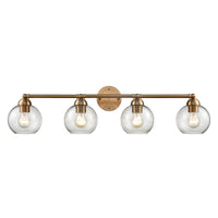 Astoria 35'' Wide 4-Light Vanity Light - Satin Gold