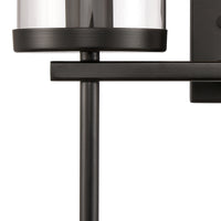 Oakland 13.5'' Wide 2-Light Vanity Light - Black