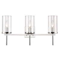 Oakland 23'' Wide 3-Light Vanity Light - Chrome