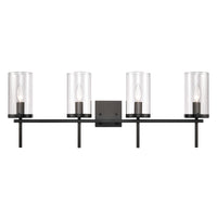 Oakland 32.5'' Wide 4-Light Vanity Light - Black