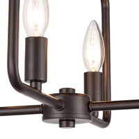 Park Slope 15'' Wide 4-Light Flush Mount - Oil Rubbed Bronze