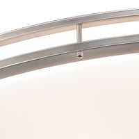 Clarion 32.5'' Wide 6-Light Flush Mount - Brushed Nickel