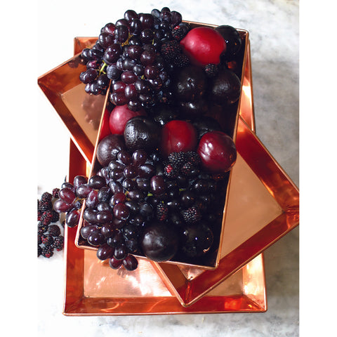 Copper Nesting Trays (Set of 3)