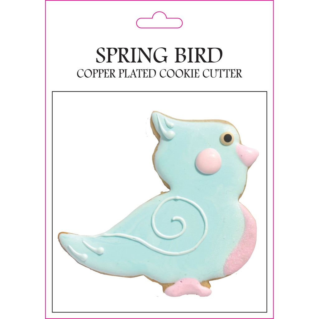 Spring Bird Copper Plate Cookie Cutter