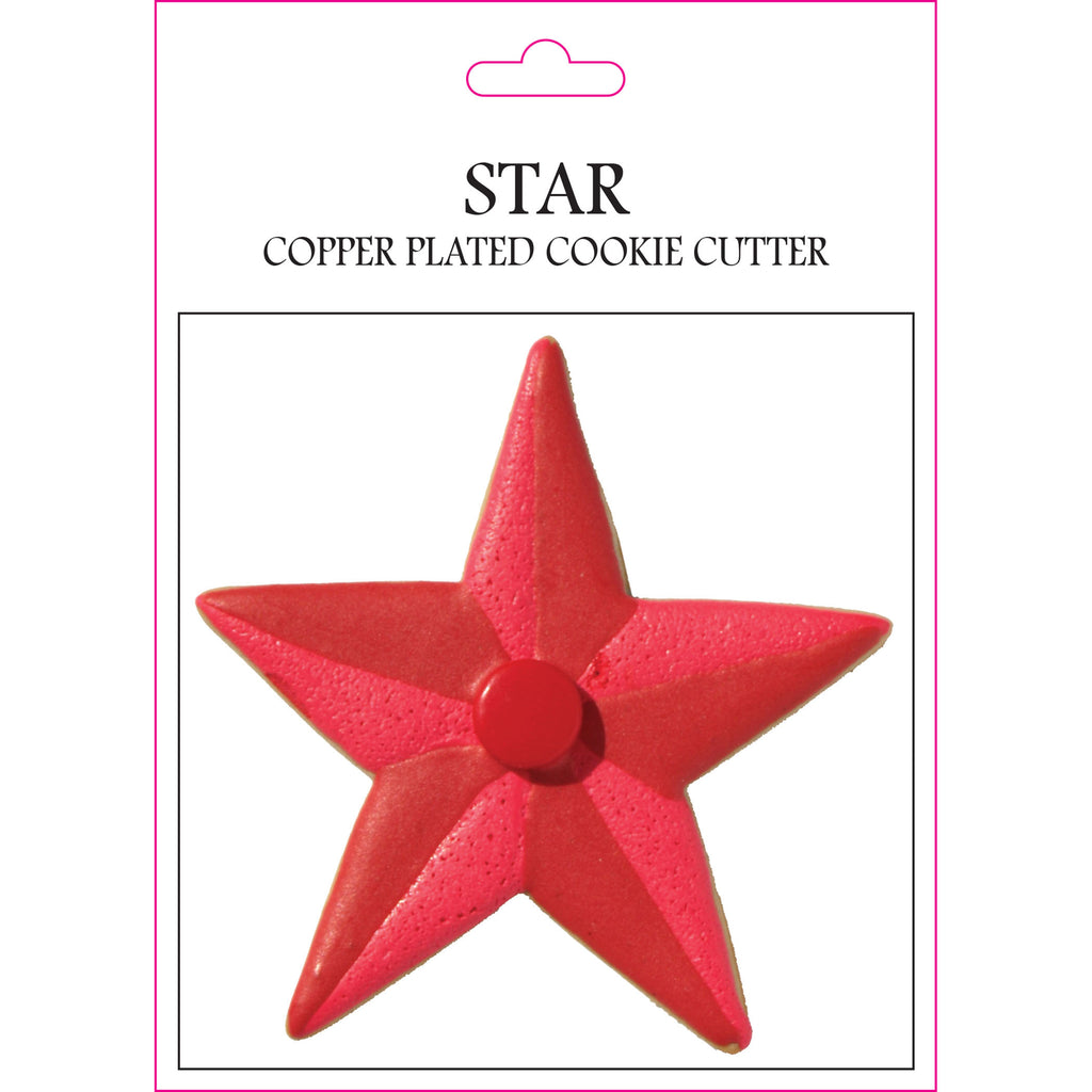 Star Copper Plate Cookie Cutter