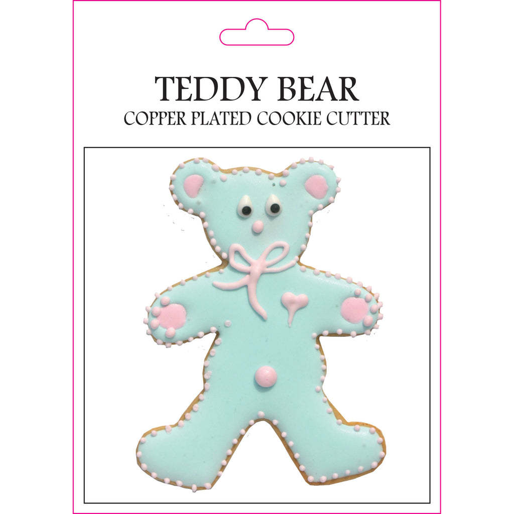 Teddy Bear Copper Plate Cookie Cutter