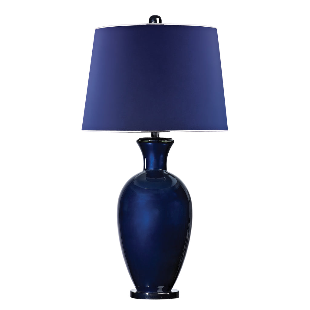 Helensburugh 34'' High 1-Light Table Lamp - Navy