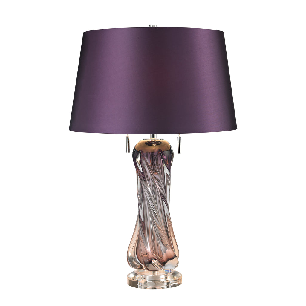 Vergato 24'' High 2-Light Table Lamp - Purple
