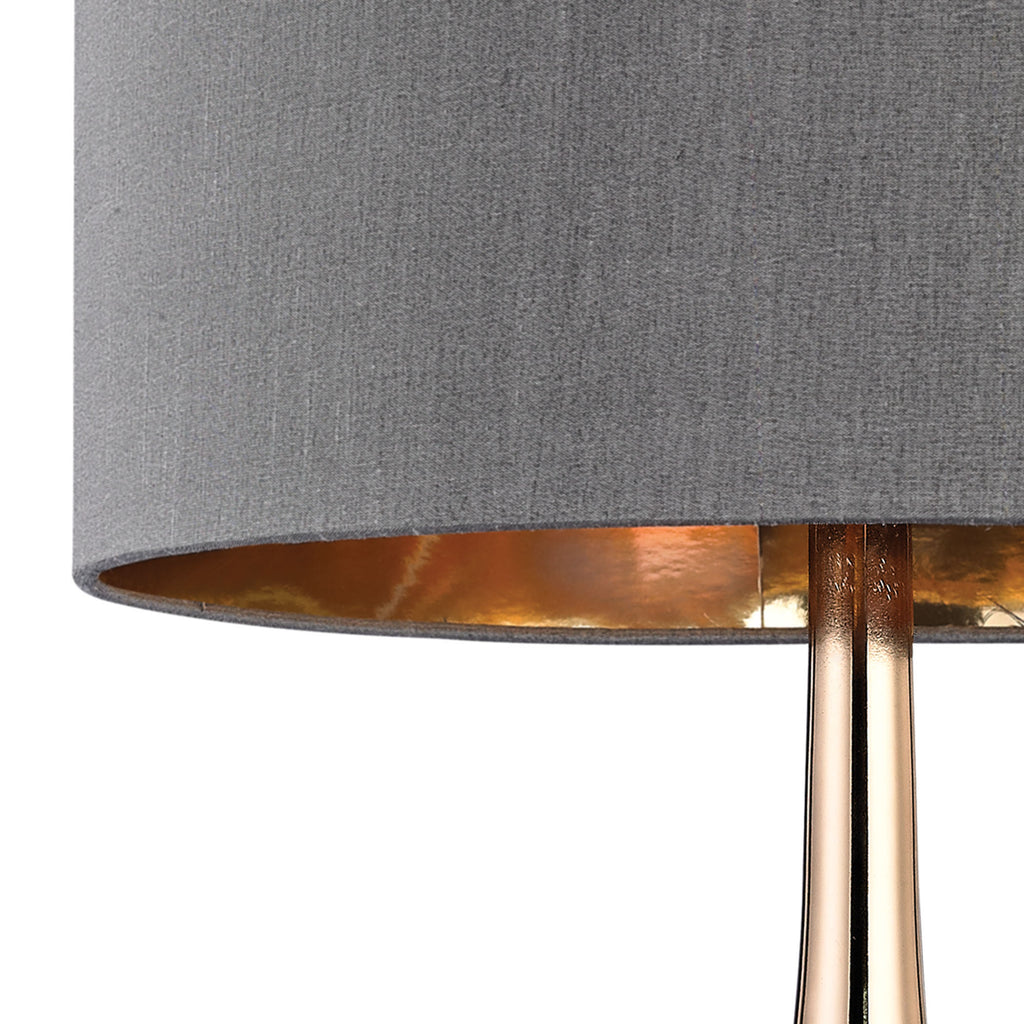 Gold Cone Neck Table Lamp - Small
