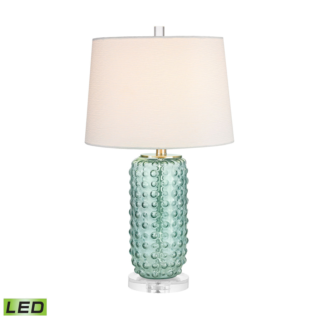 Caicos 1 Light LED Table Lamp In Green