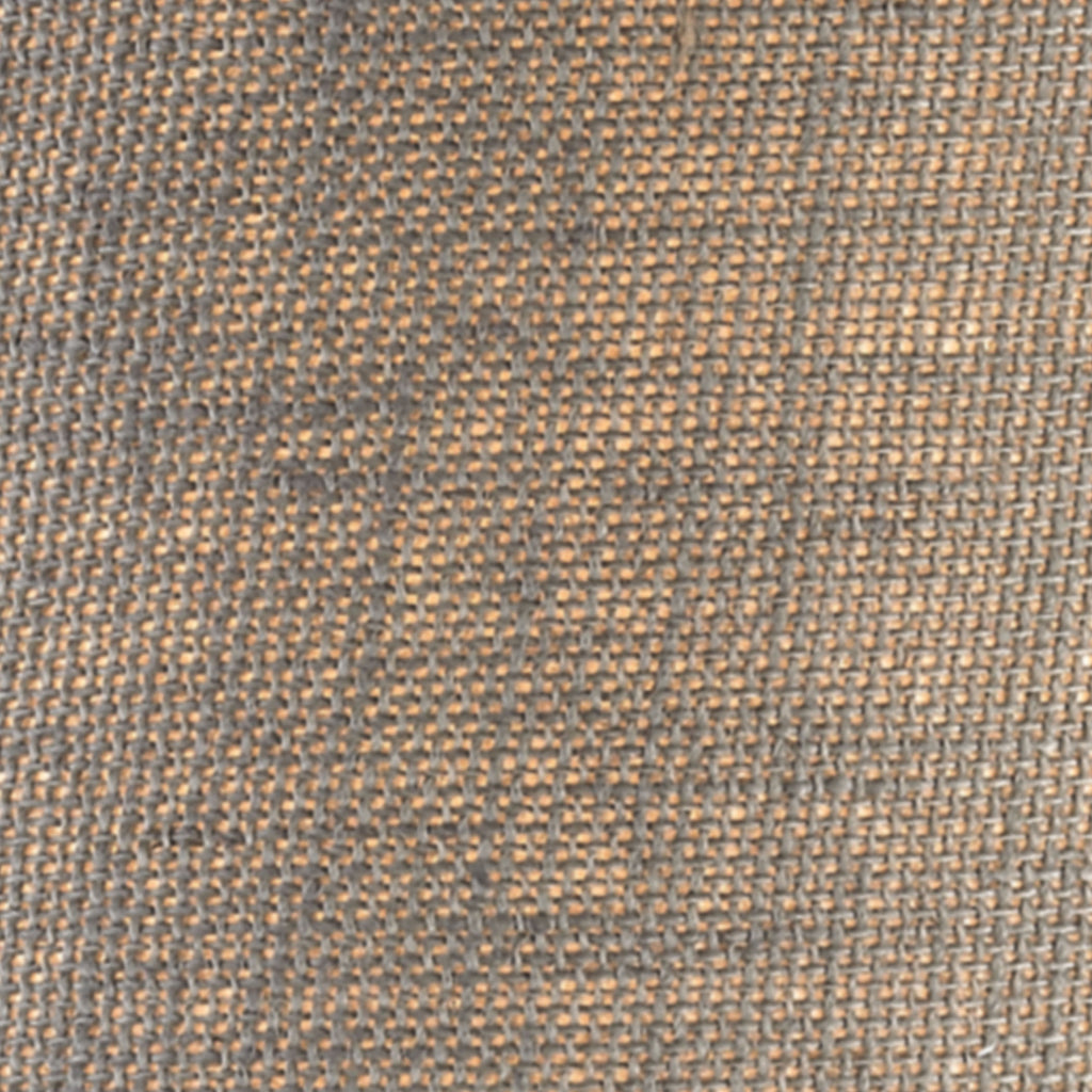 Rockport Table Lamp in Polished Concrete with Burlap Shade - Tall