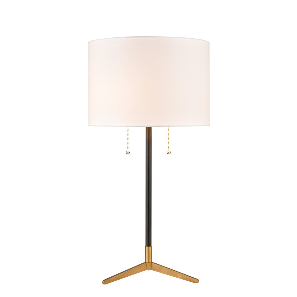Clubhouse 29'' High 2-Light Table Lamp - Black