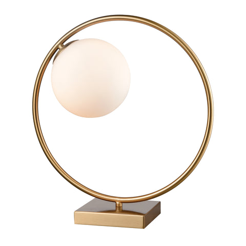 Moondance 15'' High 1-Light Table Lamp - Aged Brass