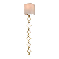 To the Point 9'' High 1-Light Sconce - Aged Brass