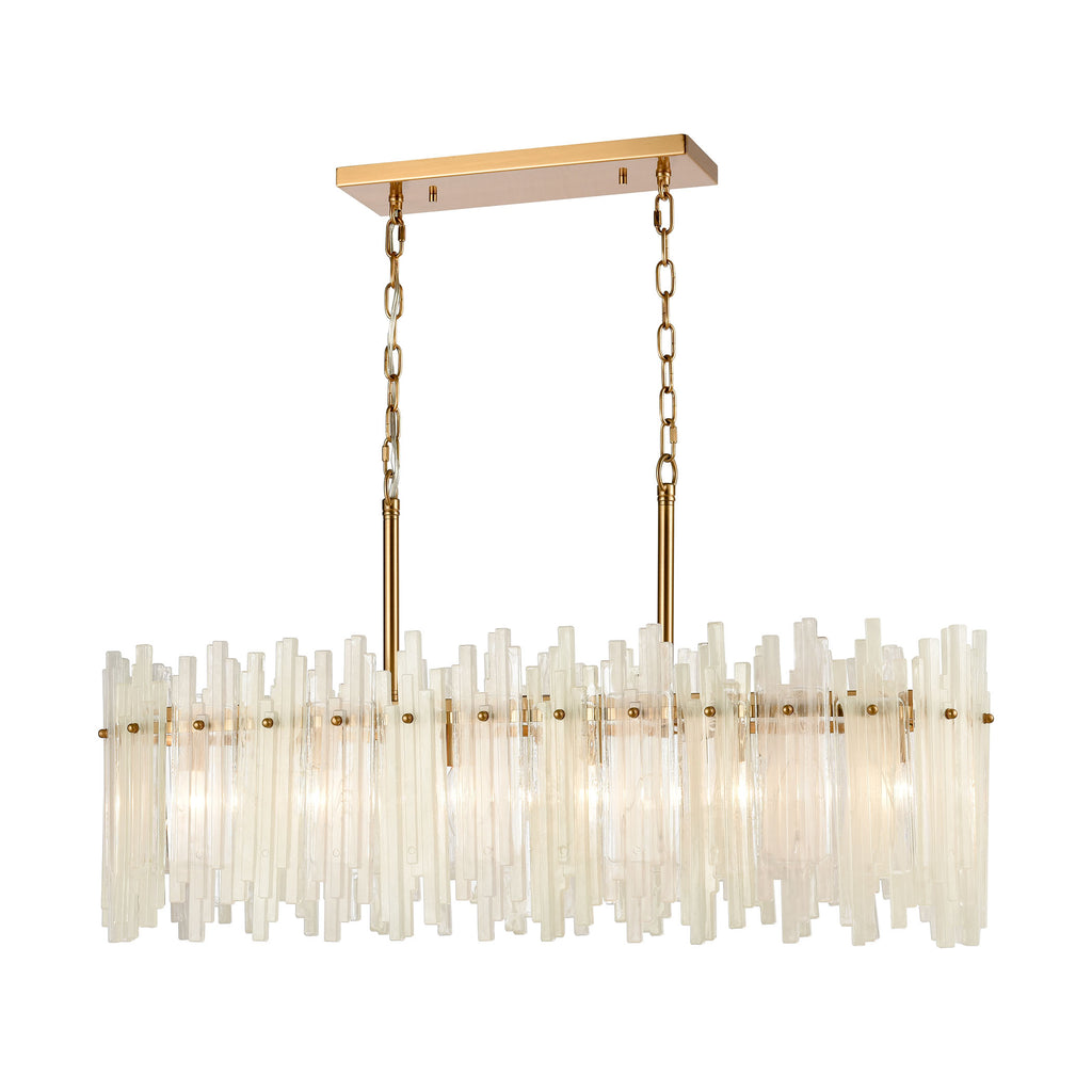 Brinicle 6-Light Linear Chandelier                                                                   