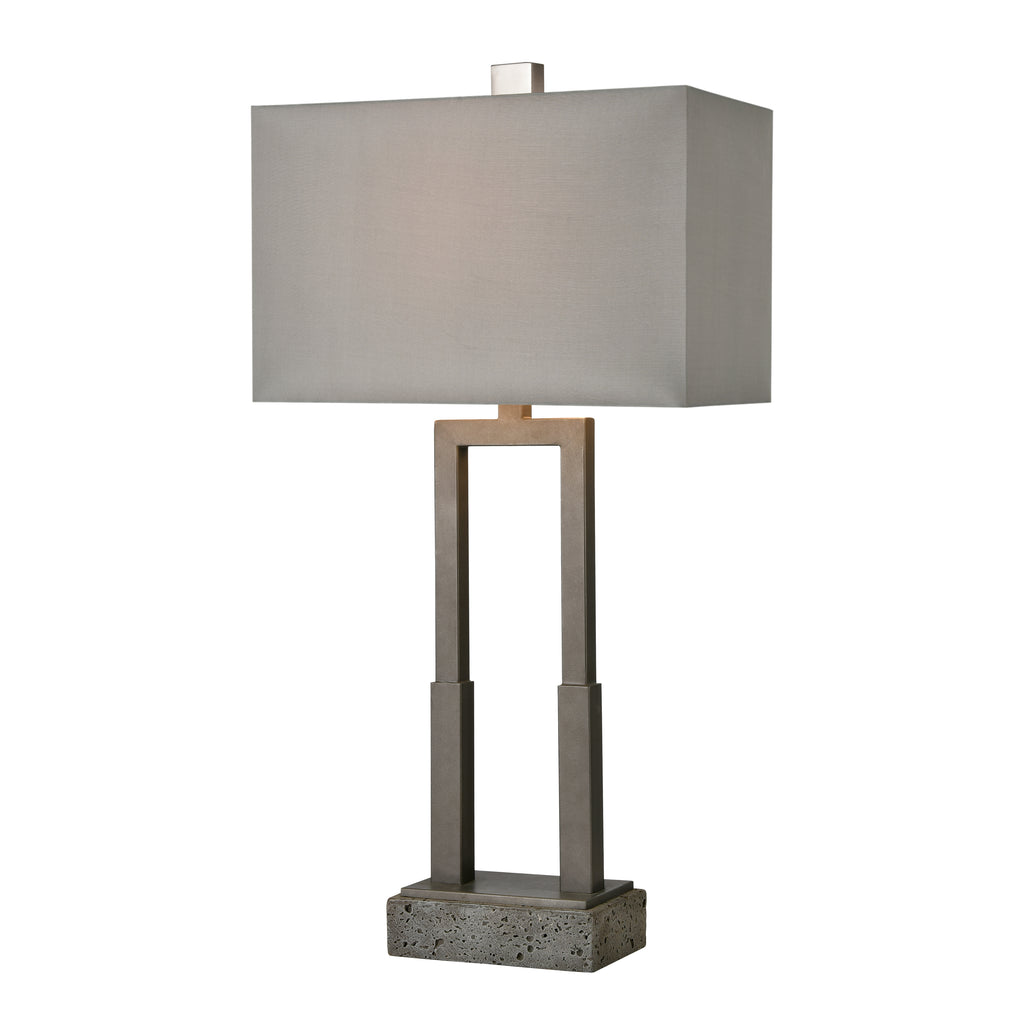Courier 32'' High 1-Light Table Lamp - Pewter