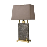 Windsor 27'' High 2-Light Table Lamp - Honey Brass