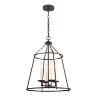 Joanie 17.25'' Wide 4-Light Pendant - Old Bronze