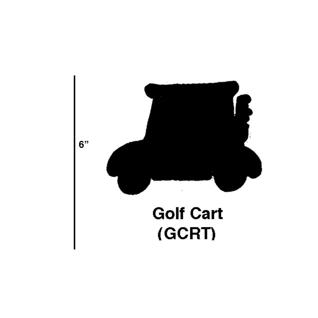 Golf Cart Cookie Cutter