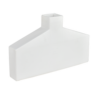 Drue Vase - Short Matte White