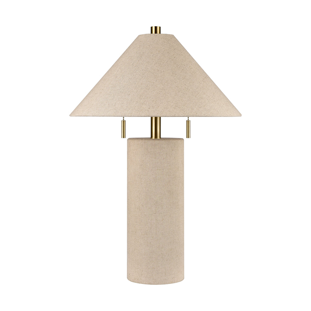 Blythe 26'' High 2-Light Table Lamp - Linen