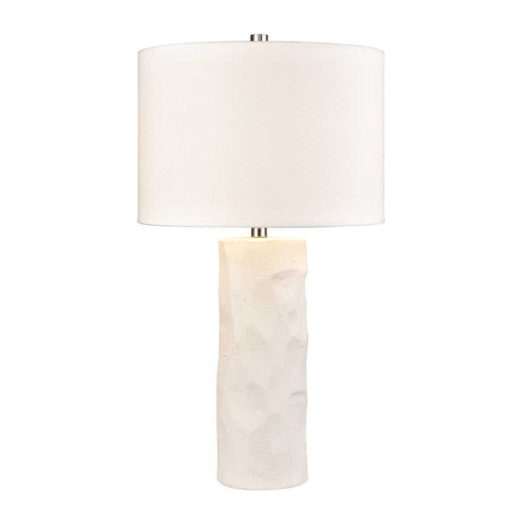 Lore 29'' High 1-Light Table Lamp - Plaster White - Includes LED Bulb