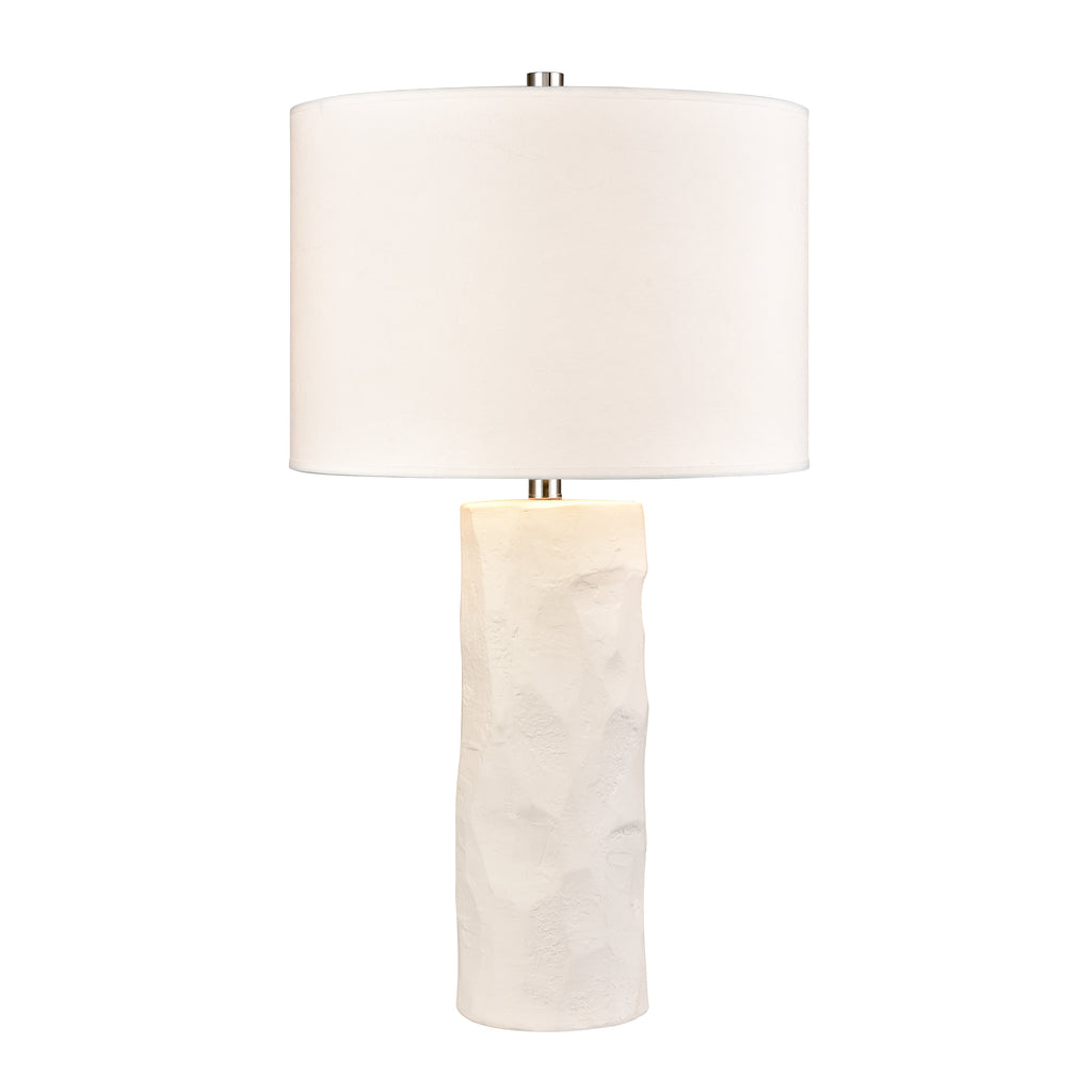 Lore 29'' High 1-Light Table Lamp - Plaster White