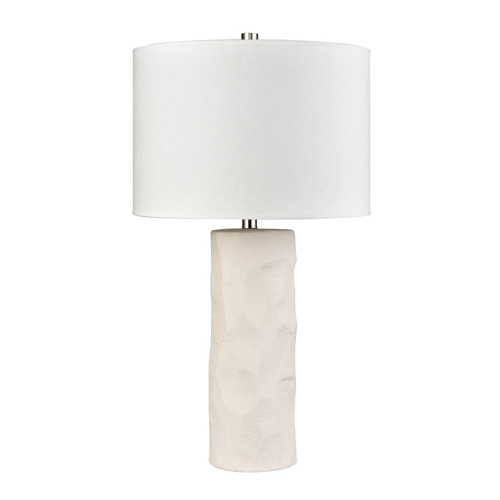 Lore 29'' High 1-Light Table Lamp - Plaster White