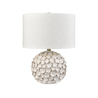 Gloria 23'' High 1-Light Table Lamp - White Glaze