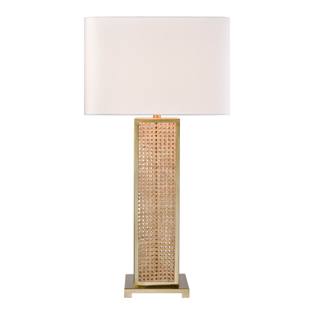 Webb 36'' High 1-Light Table Lamp - Natural with Brass