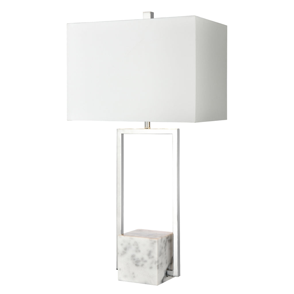 Dunstan Mews 31'' High 1-Light Table Lamp - Chrome