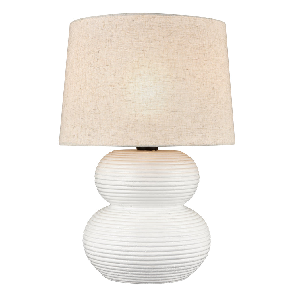 Phillipa 25'' High 1-Light Outdoor Table Lamp - Matte White