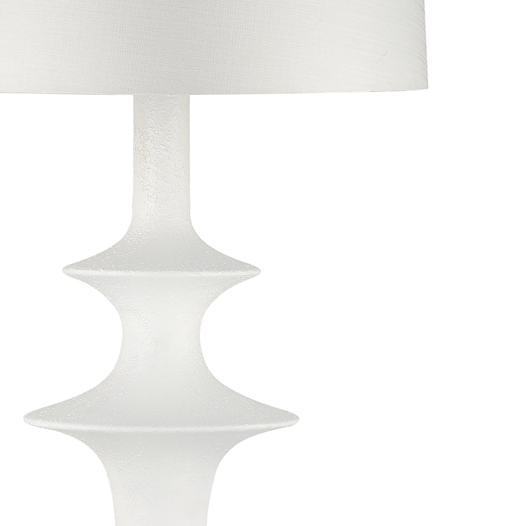 Erica 76'' High 1-Light Floor Lamp - Dry White