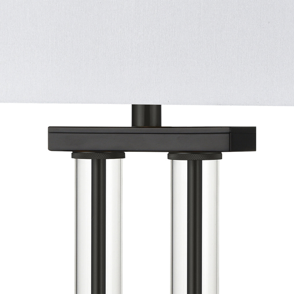 Roseden Court 34'' High 1-Light Table Lamp - Matte Black