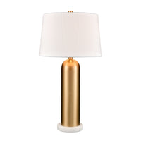 Elishaw 30'' High 1-Light Table Lamp - Aged Brass