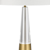 Bodil 31'' High 1-Light Table Lamp - Clear