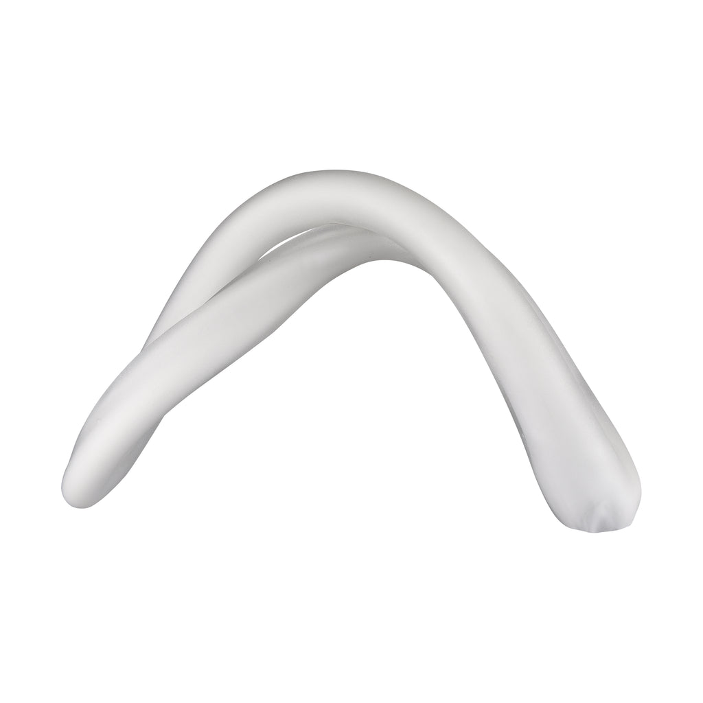 Twisted Decorative Object - White
