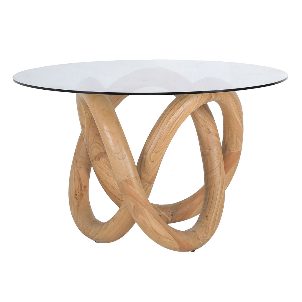 Knotty Dining Table - Natural