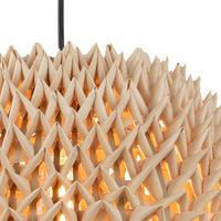 Durian 14'' Wide 1-Light Pendant - Natural