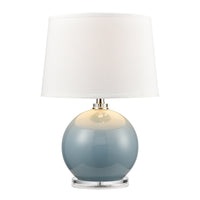 Culland 22'' High 1-Light Table Lamp - Blue