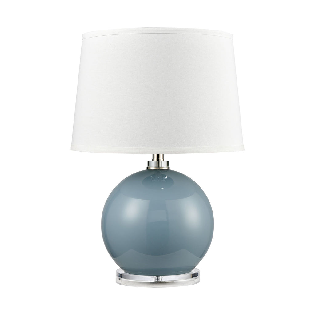 Culland 22'' High 1-Light Table Lamp - Blue