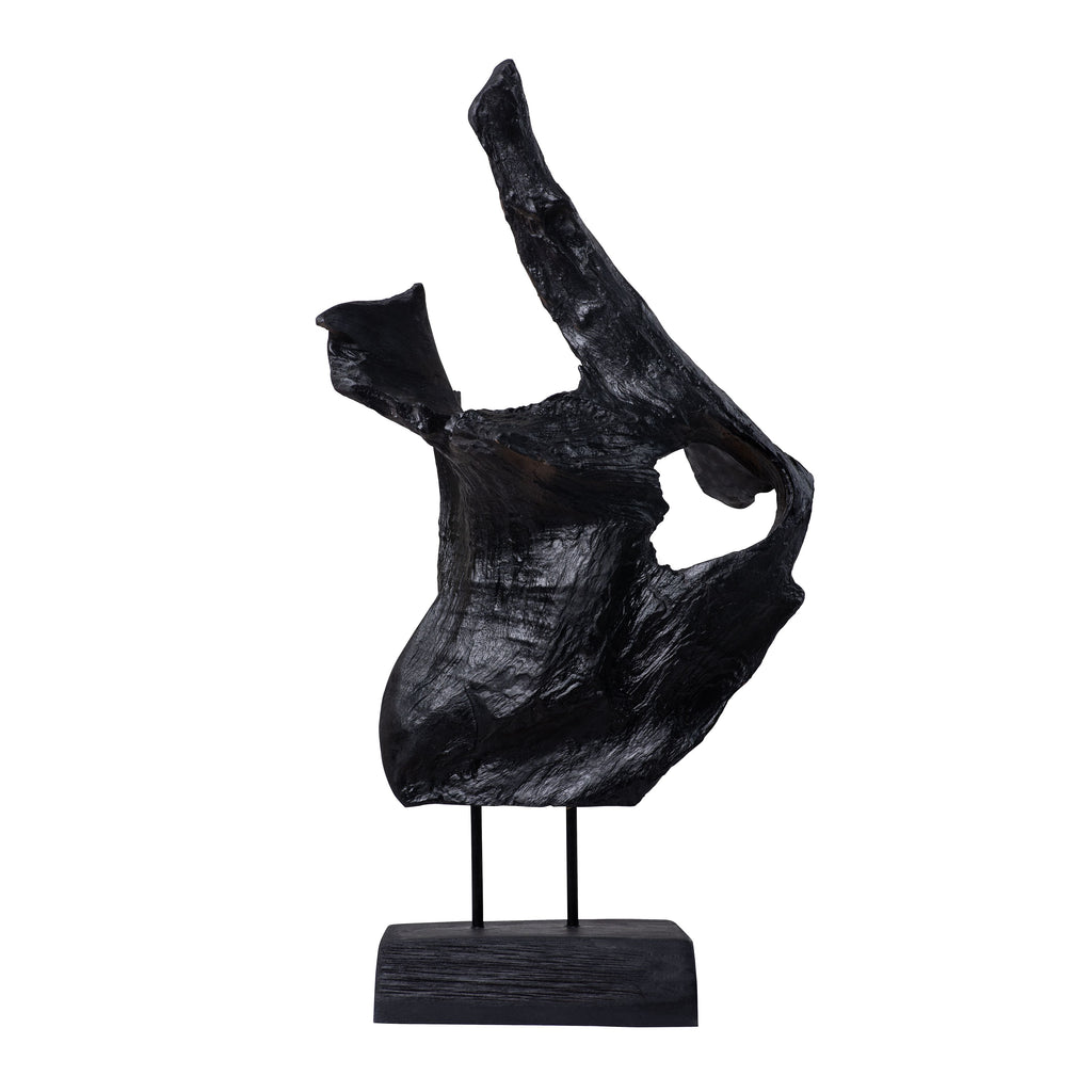 Antler Sculpture - Ebonized